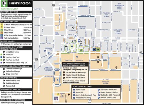 princeton parking smart card|downtown princeton parking map.